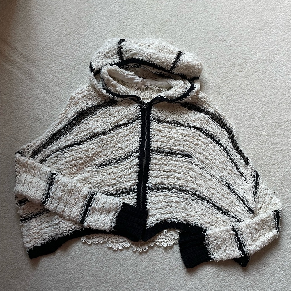 Free People knit jacket